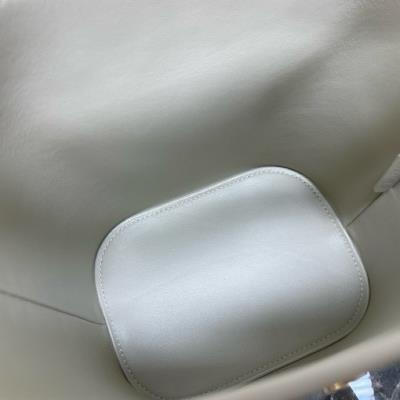 wholesale quality celine louise bucket bag 119173 white